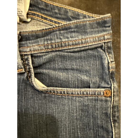 Eddie Bauer Women's Shaped Fit Bootcut Jeans Denim Blue Medium Wash Size 6 - Picture 10 of 16